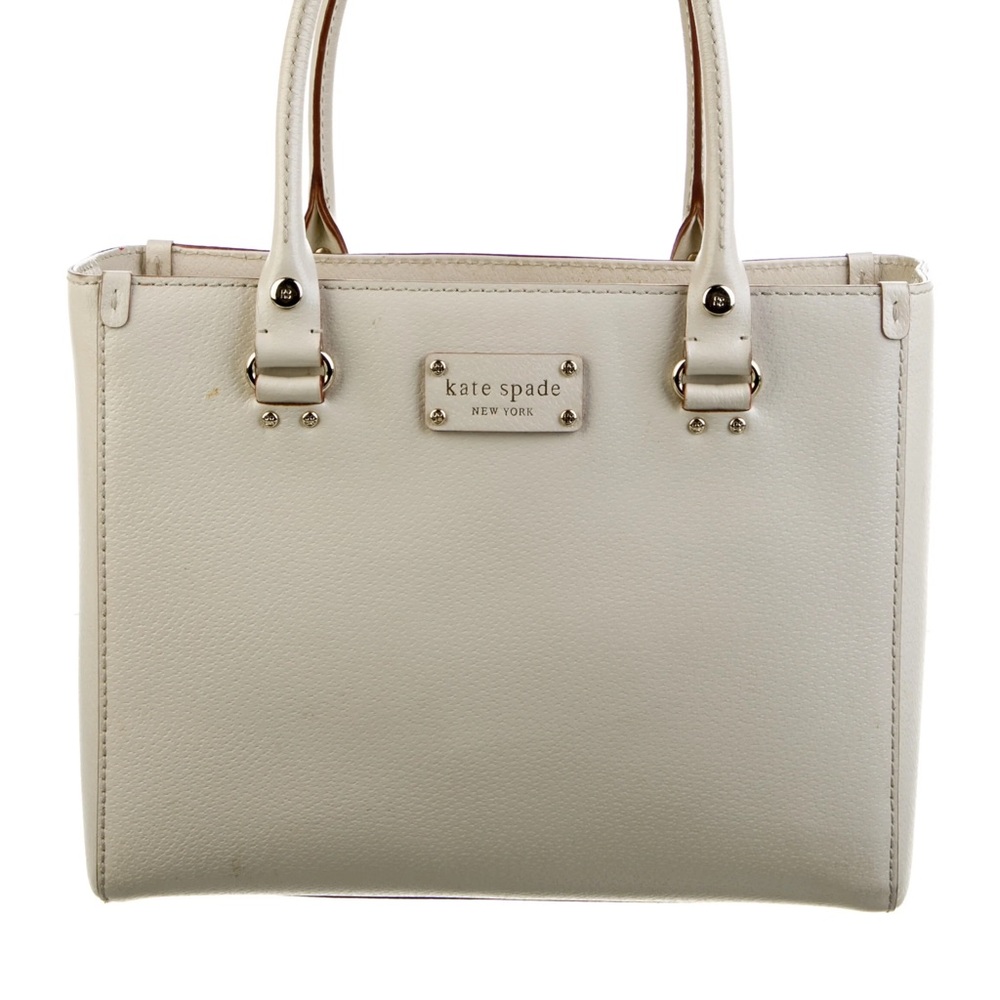 Kate Spade New York Wellesley Small Quinn cream handle Satchel purse